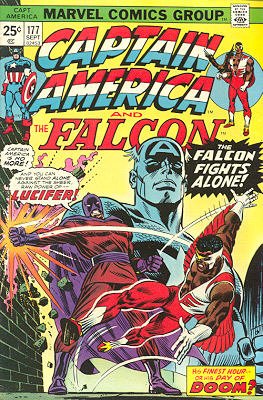 couverture, jaquette Captain America 177  - Lucifer Be Thy NameIssues V1 (1968 - 1996) (Marvel) Comics