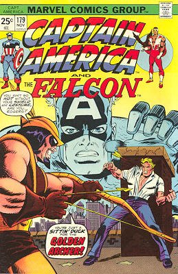 couverture, jaquette Captain America 179  - Slings and ArrowsIssues V1 (1968 - 1996) (Marvel) Comics