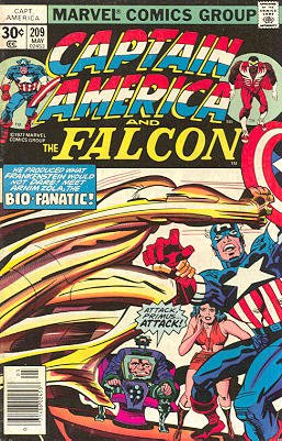 couverture, jaquette Captain America 209  - Arnim Zola -- The Bio-Fanatic!!Issues V1 (1968 - 1996) (Marvel) Comics