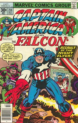 couverture, jaquette Captain America 214  - PowerIssues V1 (1968 - 1996) (Marvel) Comics