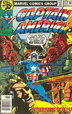 couverture, jaquette Captain America 227  - This Deadly Gauntlet!Issues V1 (1968 - 1996) (Marvel) Comics