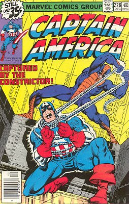 couverture, jaquette Captain America 228  - A Serpent Lurks BelowIssues V1 (1968 - 1996) (Marvel) Comics