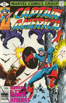 couverture, jaquette Captain America 238  - Snowfall Fury!Issues V1 (1968 - 1996) (Marvel) Comics
