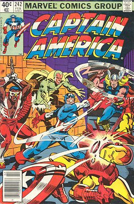 couverture, jaquette Captain America 242  - Facades!Issues V1 (1968 - 1996) (Marvel) Comics