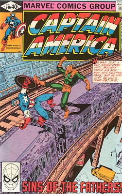 couverture, jaquette Captain America 246  - The Sins of the Fathers!Issues V1 (1968 - 1996) (Marvel) Comics