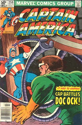 couverture, jaquette Captain America 259  - Rite Of Passage!Issues V1 (1968 - 1996) (Marvel) Comics