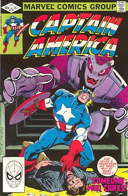couverture, jaquette Captain America 270  - Someone Who CaresIssues V1 (1968 - 1996) (Marvel) Comics