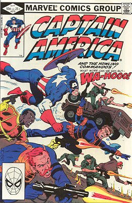 couverture, jaquette Captain America 273  - Cap and the Howlers... Together Again!Issues V1 (1968 - 1996) (Marvel) Comics