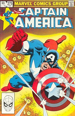 couverture, jaquette Captain America 275  - Yesterday's Shadows!Issues V1 (1968 - 1996) (Marvel) Comics