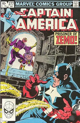 couverture, jaquette Captain America 277  - In Thy ImageIssues V1 (1968 - 1996) (Marvel) Comics