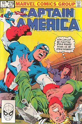 couverture, jaquette Captain America 279  - Of Monsters and MenIssues V1 (1968 - 1996) (Marvel) Comics