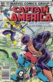 couverture, jaquette Captain America 282  - On Your Belly You Shall Crawl, and Dust You Shall Eat!Issues V1 (1968 - 1996) (Marvel) Comics