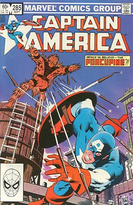 couverture, jaquette Captain America 285  - Letting GoIssues V1 (1968 - 1996) (Marvel) Comics