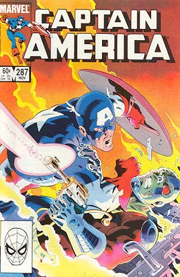 couverture, jaquette Captain America 287  - Future Shock!Issues V1 (1968 - 1996) (Marvel) Comics