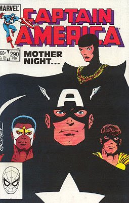 couverture, jaquette Captain America 290  - EchoesIssues V1 (1968 - 1996) (Marvel) Comics