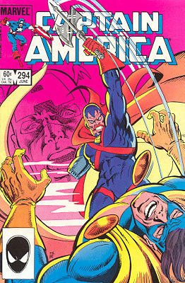 couverture, jaquette Captain America 294  - The Measure of a Man!Issues V1 (1968 - 1996) (Marvel) Comics
