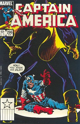 couverture, jaquette Captain America 296  - Things Fall Apart!Issues V1 (1968 - 1996) (Marvel) Comics