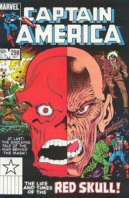 couverture, jaquette Captain America 298  - Sturm und Drang: The Life and Times of the Red Skull!Issues V1 (1968 - 1996) (Marvel) Comics