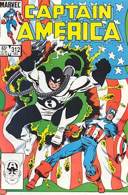couverture, jaquette Captain America 312  - Deface the NationIssues V1 (1968 - 1996) (Marvel) Comics