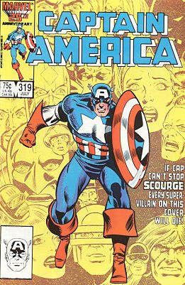 couverture, jaquette Captain America 319  - OverkillIssues V1 (1968 - 1996) (Marvel) Comics