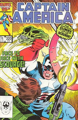 couverture, jaquette Captain America 320  - The Little Bang TheoryIssues V1 (1968 - 1996) (Marvel) Comics