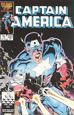 couverture, jaquette Captain America 321  - Ultimatum!Issues V1 (1968 - 1996) (Marvel) Comics