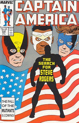 couverture, jaquette Captain America 336  - Natural Calling!Issues V1 (1968 - 1996) (Marvel) Comics
