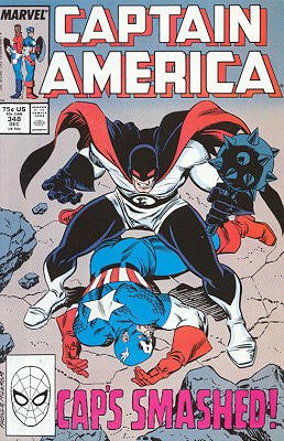 couverture, jaquette Captain America 348  - Out Of CommissionIssues V1 (1968 - 1996) (Marvel) Comics