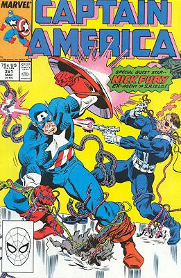 Captain America 351 - Changing of the Guard