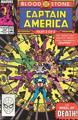 couverture, jaquette Captain America 359 Issues V1 (1968 - 1996) (Marvel) Comics
