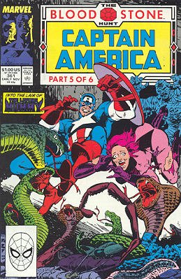 couverture, jaquette Captain America 361 Issues V1 (1968 - 1996) (Marvel) Comics