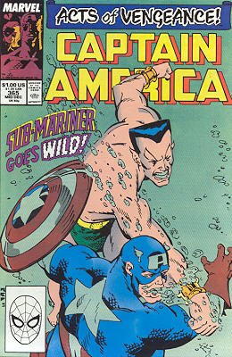 couverture, jaquette Captain America 365 Issues V1 (1968 - 1996) (Marvel) Comics
