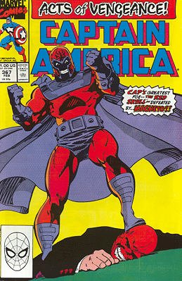 couverture, jaquette Captain America 367 Issues V1 (1968 - 1996) (Marvel) Comics