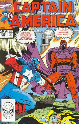 couverture, jaquette Captain America 368 Issues V1 (1968 - 1996) (Marvel) Comics