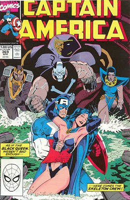 couverture, jaquette Captain America 369 Issues V1 (1968 - 1996) (Marvel) Comics