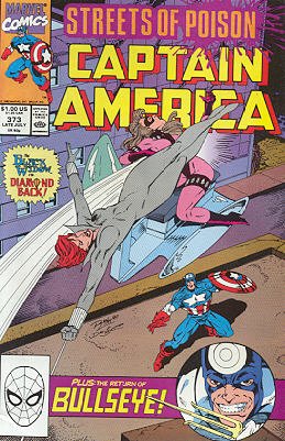 couverture, jaquette Captain America 373 Issues V1 (1968 - 1996) (Marvel) Comics