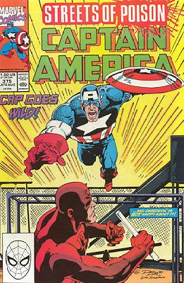 couverture, jaquette Captain America 375 Issues V1 (1968 - 1996) (Marvel) Comics