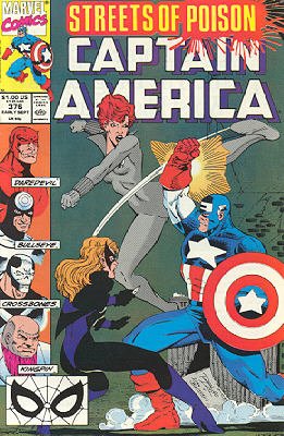 couverture, jaquette Captain America 376 Issues V1 (1968 - 1996) (Marvel) Comics