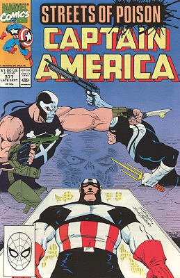 couverture, jaquette Captain America 377 Issues V1 (1968 - 1996) (Marvel) Comics