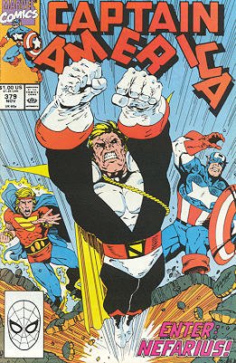 couverture, jaquette Captain America 379 Issues V1 (1968 - 1996) (Marvel) Comics