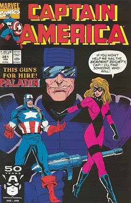 couverture, jaquette Captain America 381 Issues V1 (1968 - 1996) (Marvel) Comics