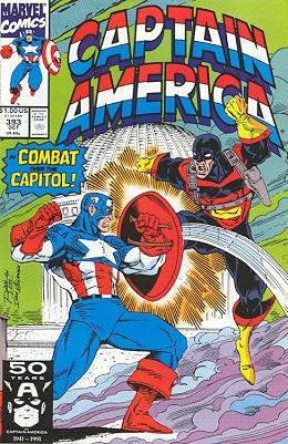 couverture, jaquette Captain America 393  - SkullboundIssues V1 (1968 - 1996) (Marvel) Comics