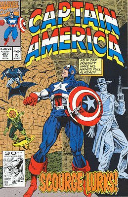 couverture, jaquette Captain America 397  - Shot In The DarkIssues V1 (1968 - 1996) (Marvel) Comics