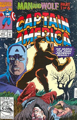 couverture, jaquette Captain America 402 Issues V1 (1968 - 1996) (Marvel) Comics