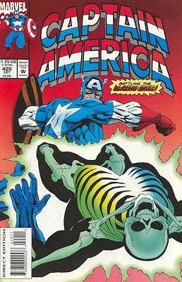 couverture, jaquette Captain America 420  - Skull SessionsIssues V1 (1968 - 1996) (Marvel) Comics