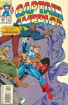 couverture, jaquette Captain America 424  - The Last OperationIssues V1 (1968 - 1996) (Marvel) Comics