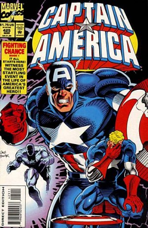 couverture, jaquette Captain America 425 Issues V1 (1968 - 1996) (Marvel) Comics