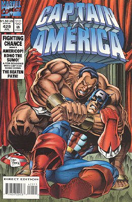 couverture, jaquette Captain America 429  - The Beaten PathIssues V1 (1968 - 1996) (Marvel) Comics