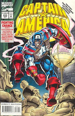 couverture, jaquette Captain America 432  - Baron GroundIssues V1 (1968 - 1996) (Marvel) Comics
