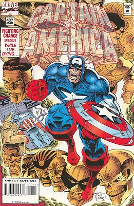 couverture, jaquette Captain America 437  - If I Should Die Before I Wake...Issues V1 (1968 - 1996) (Marvel) Comics